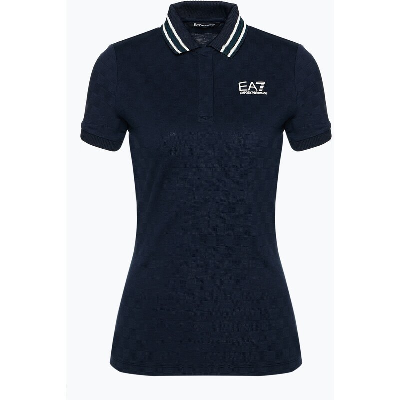 Dámské tričko EA7 Emporio Armani Golf Pro Polo Damier armani