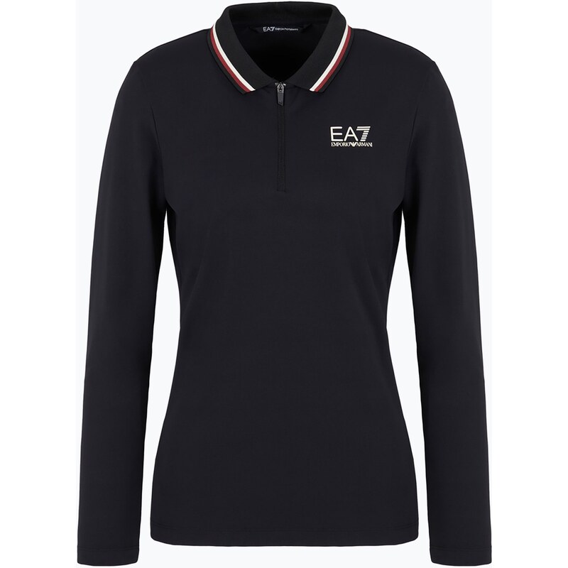 Dámské tričko longsleeve EA7 Emporio Armani Golf Pro Polo black