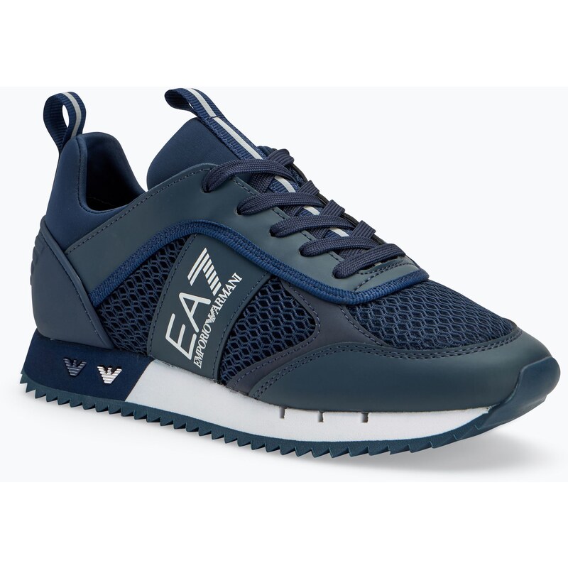 Boty EA7 Emporio Armani Black & White Laces navy/white obuv