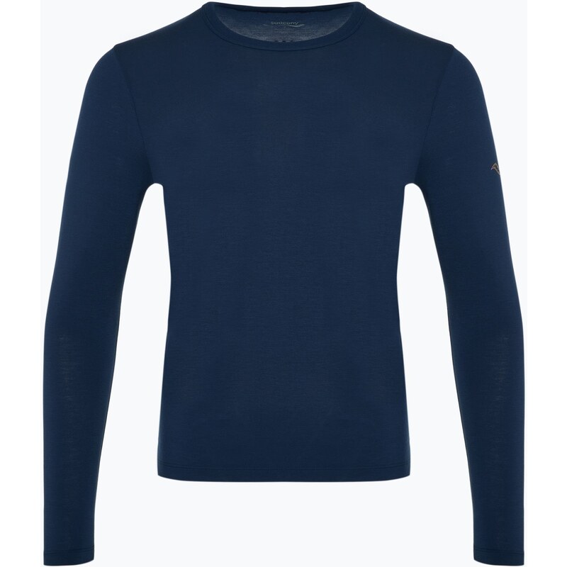 Pánské běžecké tričko longsleeve Saucony Triumph navy