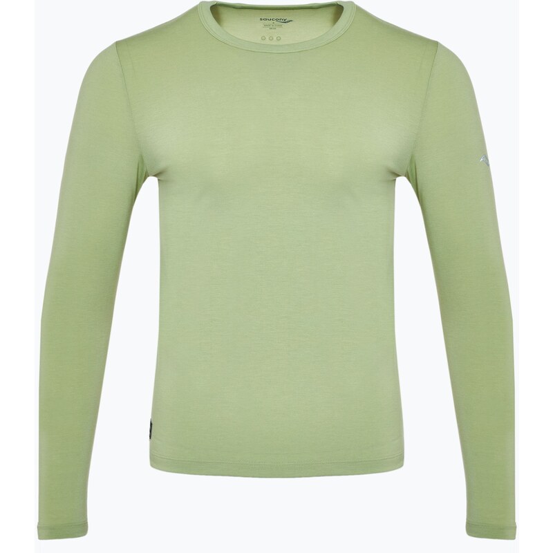 Pánské běžecké tričko longsleeve Saucony Triumph sage