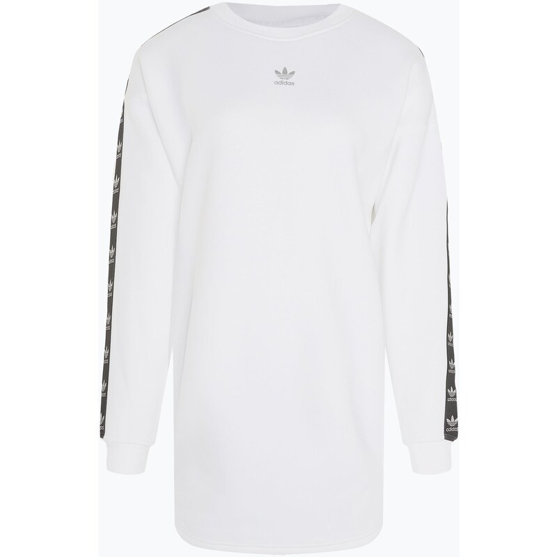 Dámské šaty adidas Crew Long Sleeve white