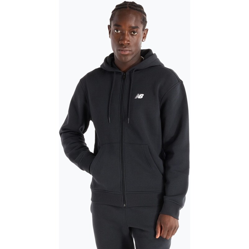Pánská mikina New Balance Core Brushed Full Zip black