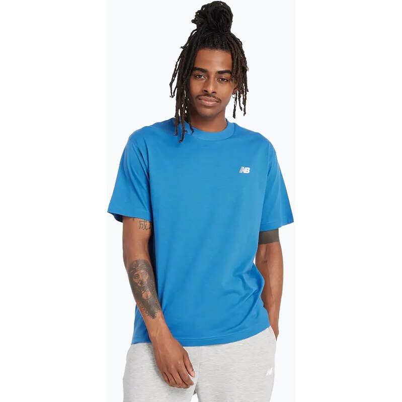 Pánské tričko New Balance Small Logo blue agate