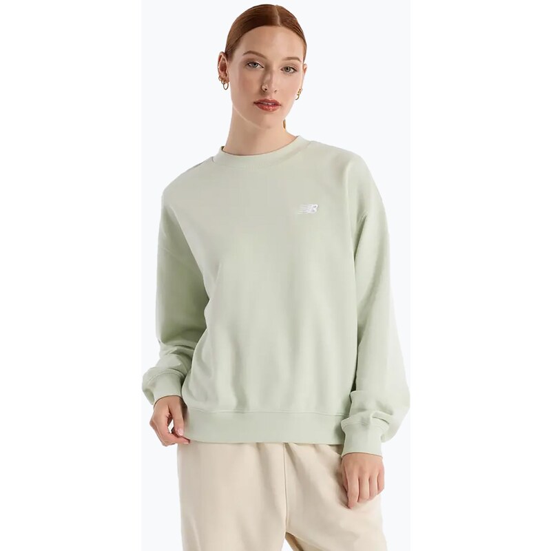 Dámská mikina New Balance French Terry Small Logo natural mint