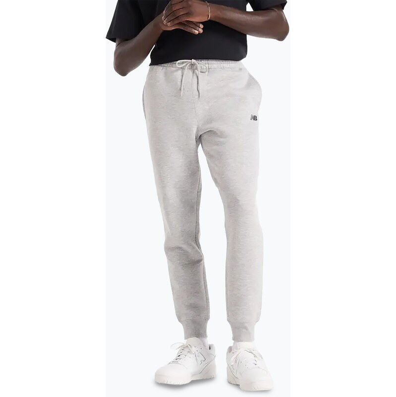 Pánské kalhoty New Balance Fleece Jogger athletic grey