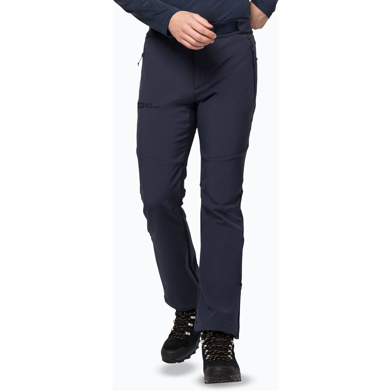 Pánské trekové kalhoty Jack Wolfskin Stollberg night blue