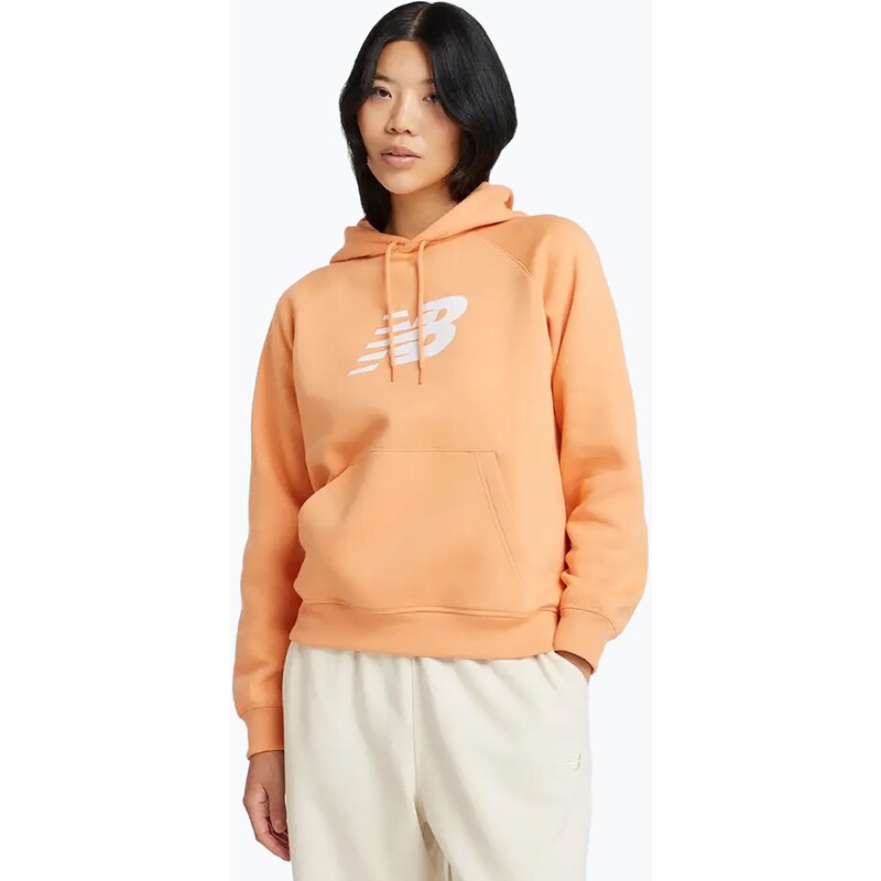Dámská mikina New Balance Fleece Hoodie brown