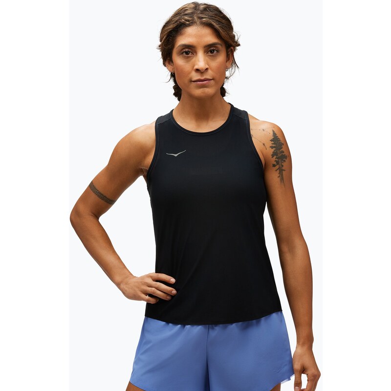 Dámské běžecké tílko HOKA Airolite Run Tank black