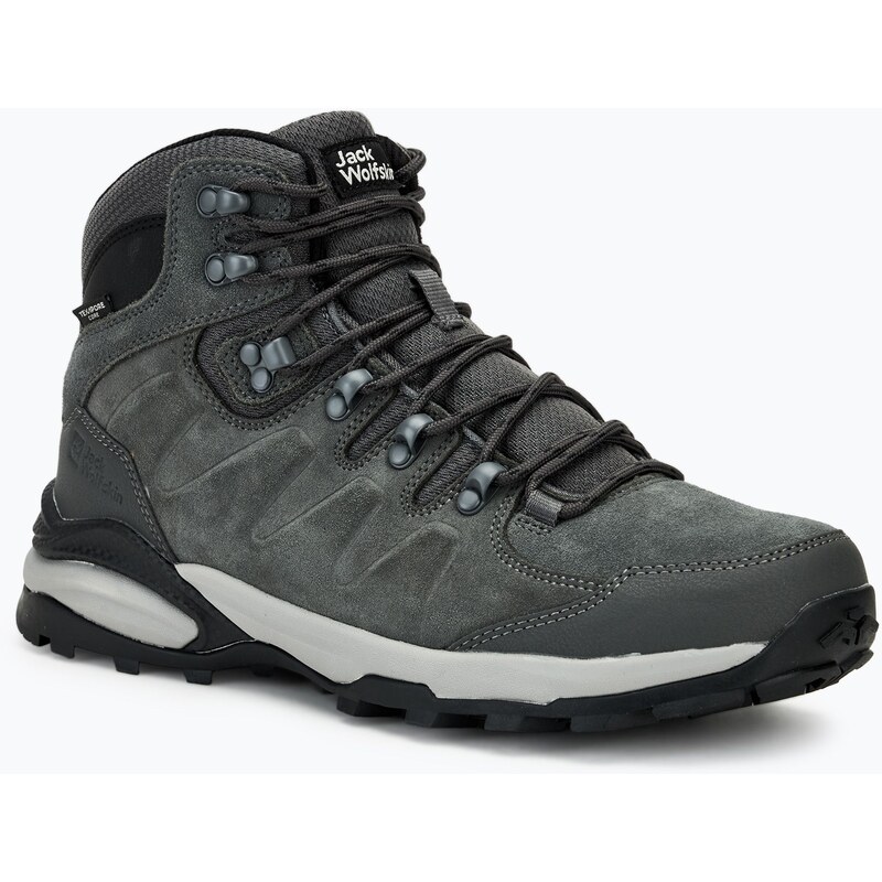 Pánské trekové boty Jack Wolfskin Refugio Texapore Mid slate