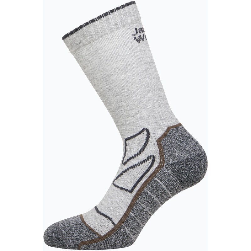 Trekové ponožky Jack Wolfskin Vojo Sock Cl C light grey