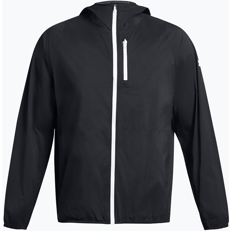 Pánská běžecká bunda Under Armour Launch Lightweight black/black