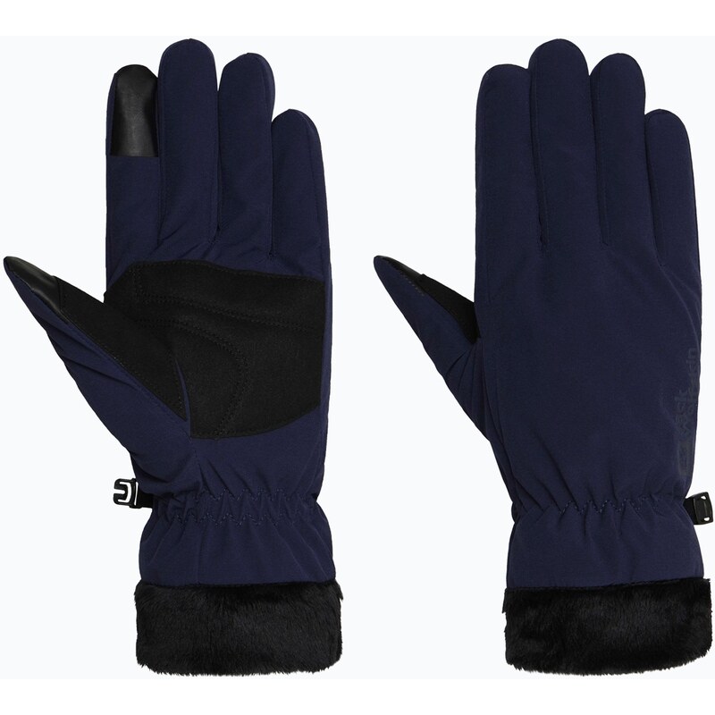 Trekingové rukavice Jack Wolfskin Highloft night blue
