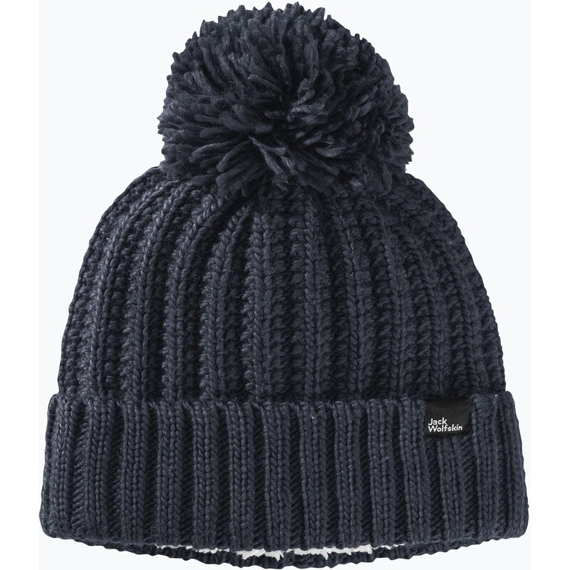 Dámská zimní čepice Jack Wolfskin Highloft Knit night blue