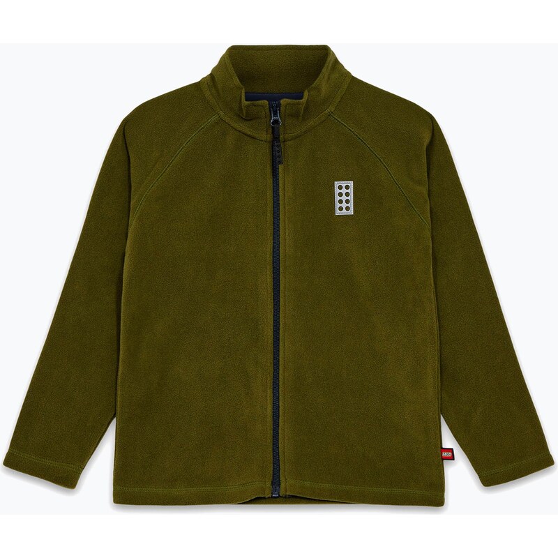 Dětská fleecová mikina LEGO Lwsinclair 703 dark khaki