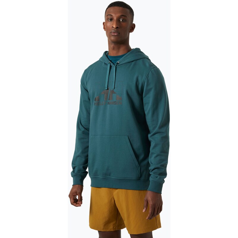 Pánská mikina Helly Hansen Nord Graphic Pull Over Hoodie dark