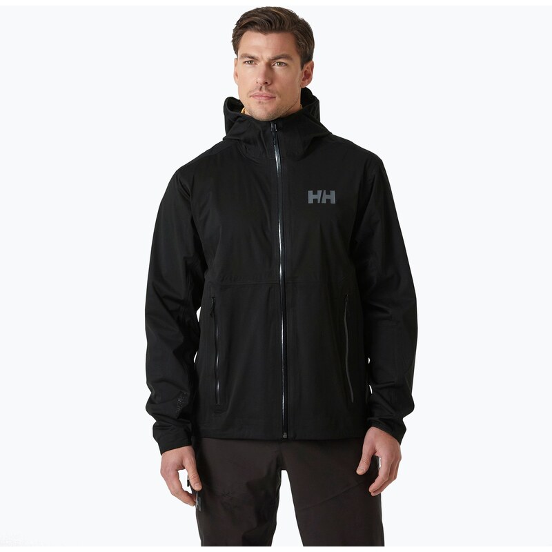 Pánská bunda do deště Helly Hansen Momentum 3L Stretch black