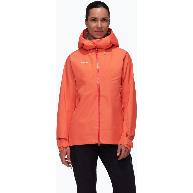 Dámská bunda do deště Mammut Crater IV HS Hooded peach