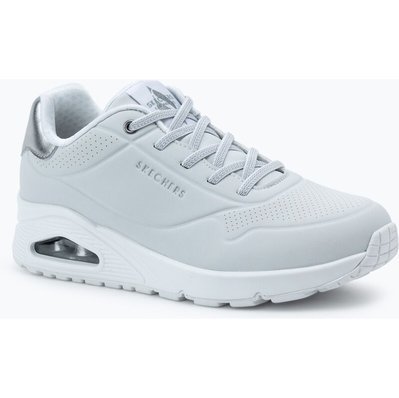 Dámské boty SKECHERS Uno Shimmer Away white/silver