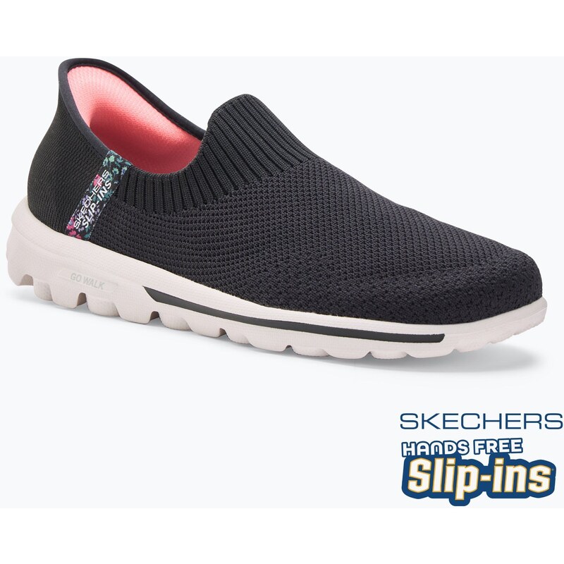 Dámské boty SKECHERS Go Walk Travel Tahiti Sunset black