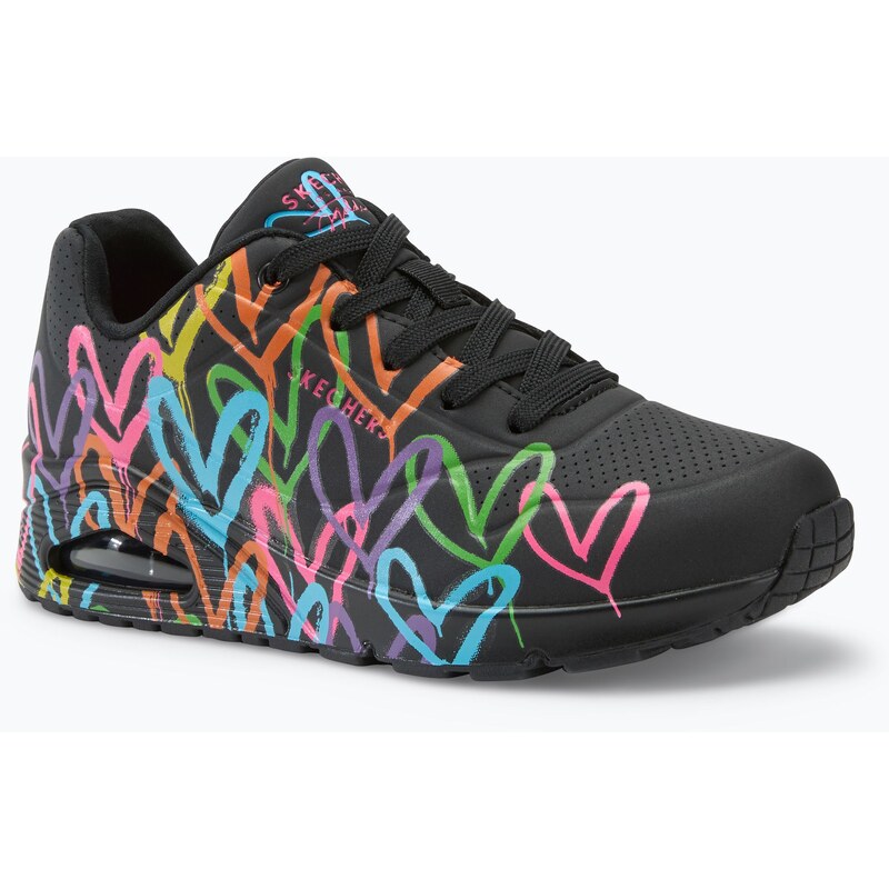 Dámská obuv SKECHERS JGoldcrown Uno Highlight Love black