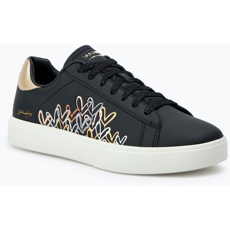 Dámské boty SKECHERS JGoldcrown Eden LX Gleaming Hearts black