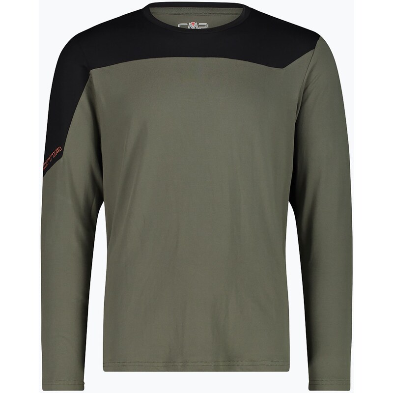 Pánské běžecké tričko Longsleeve CMP 34N1747 olive
