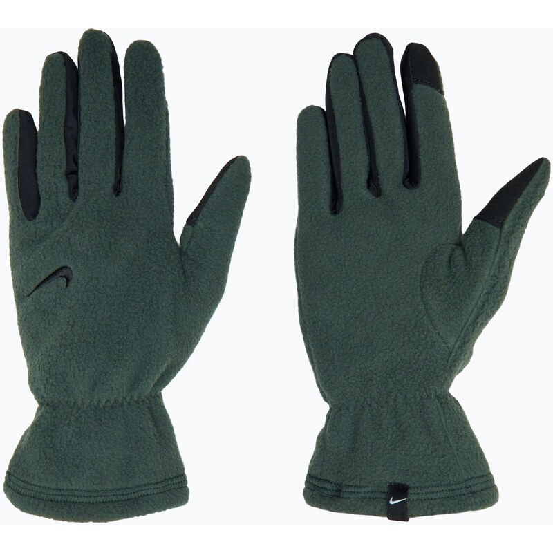 Dámské běžecké rukavice Nike One Therma-Fit Fleece vintage green