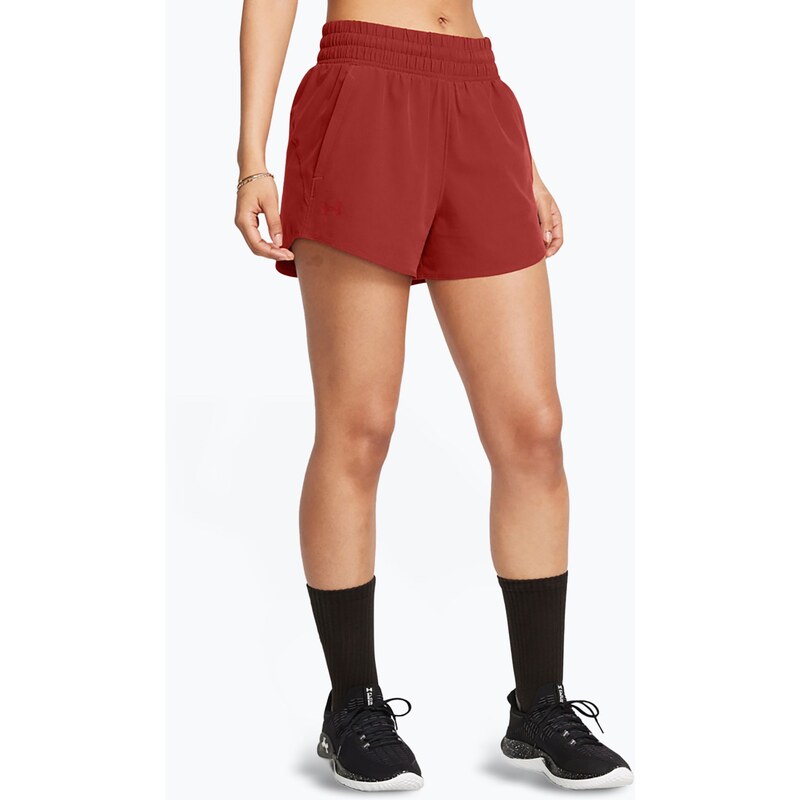 Dámské šortky Under Armour Vanish 3in earthen orange/earthen