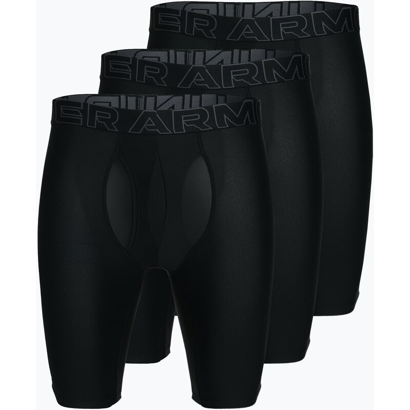 Pánské boxerky Under Armour Perf Tech 9in 3 páry black