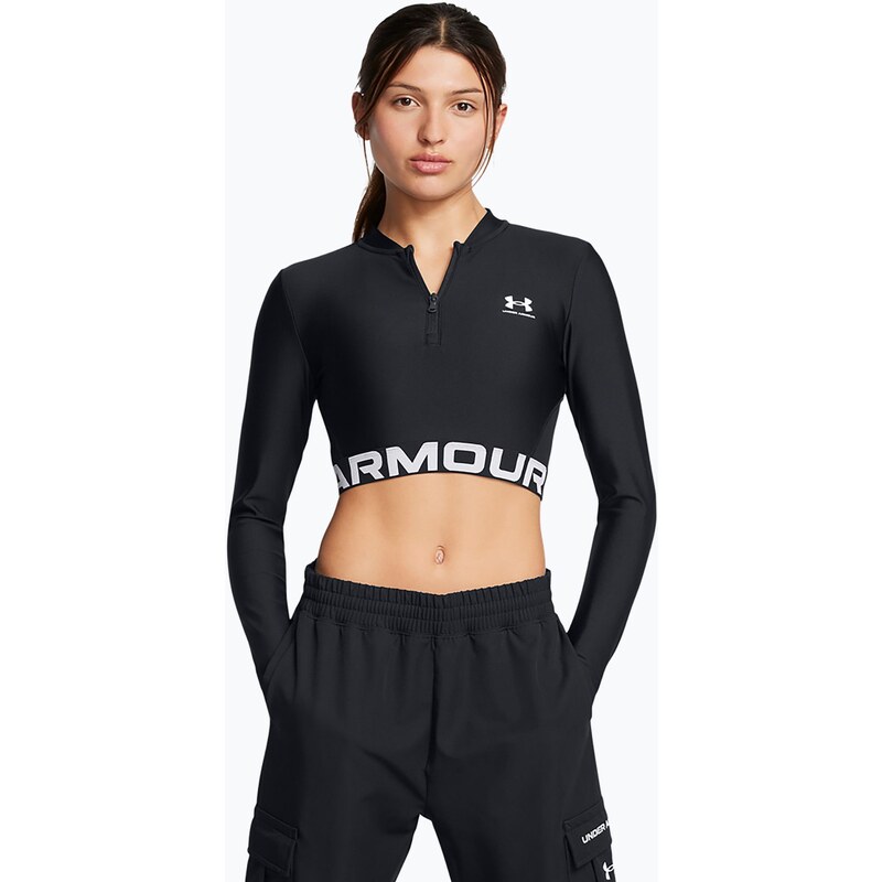 Dámské tréninkové tílko top Under Armour Heat Gear Rib 1/4 Zip
