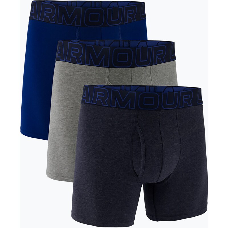 Pánské boxerky Under Armour Perf Cotton 6 3 páry midnight/navy