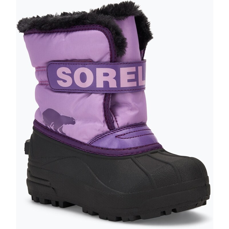 Dětské sněhule Sorel Snow Commander gumdrop/purple violet