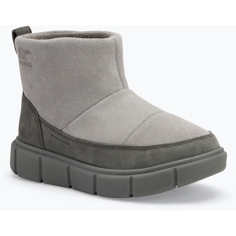 Dětské sněhule Sorel Youth Sorel Explorer III Slip-On WP chrome