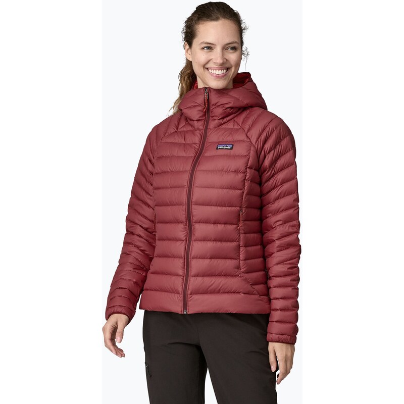 Dámská péřová bunda Patagonia Hoody oxide red