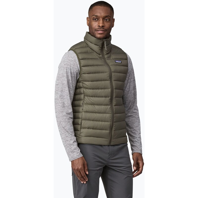 Pánská vesta Patagonia Down Sweater pine needle green