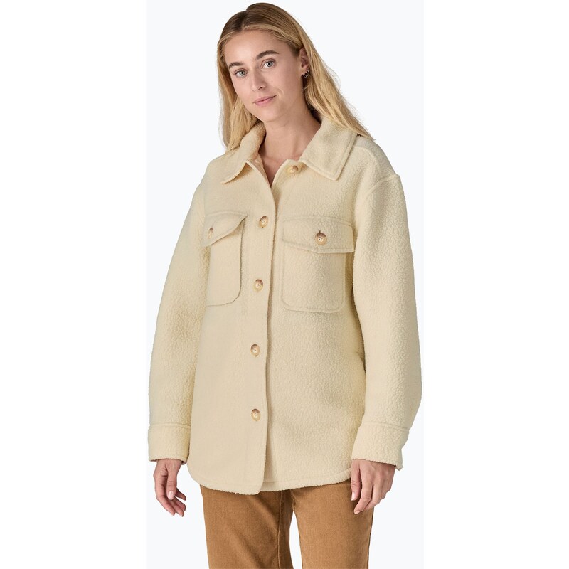 Dámská bunda Patagonia Retro Pile Shacket natural