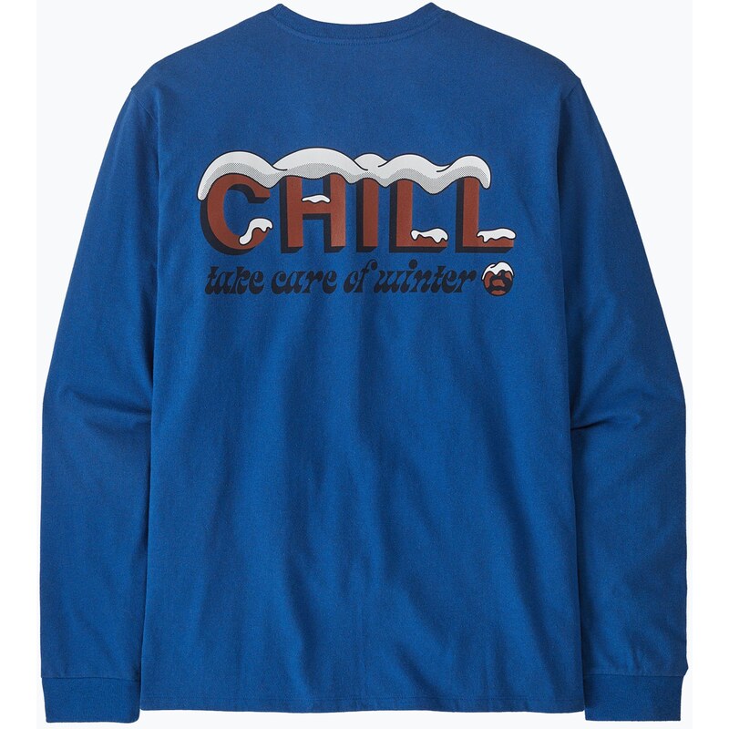 Pánské tričko longsleeve Patagonia Chill Responsibili endless