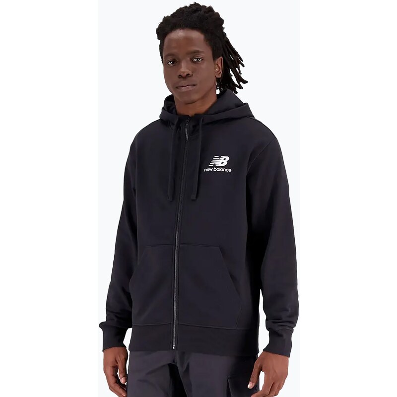 Pánská mikina New Balance Essentials Stacked Logo French Terry