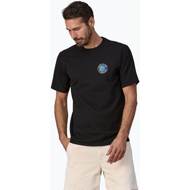 Pánské tričko Patagonia Unity Fitz Responsibili ink black