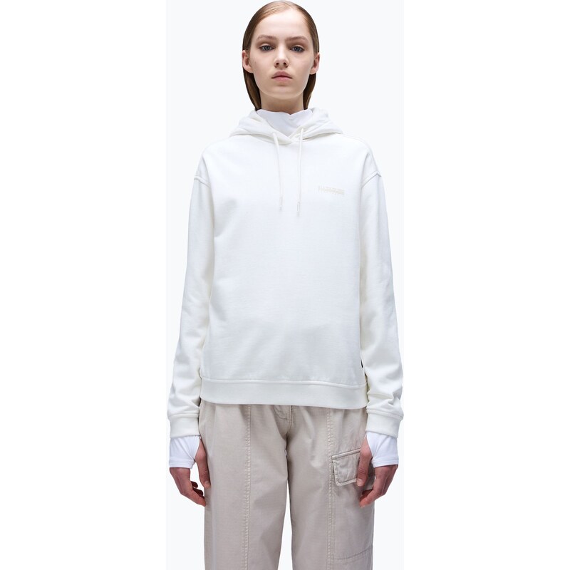 Dámská mikina Napapijri B-Blanche Hooded white heron