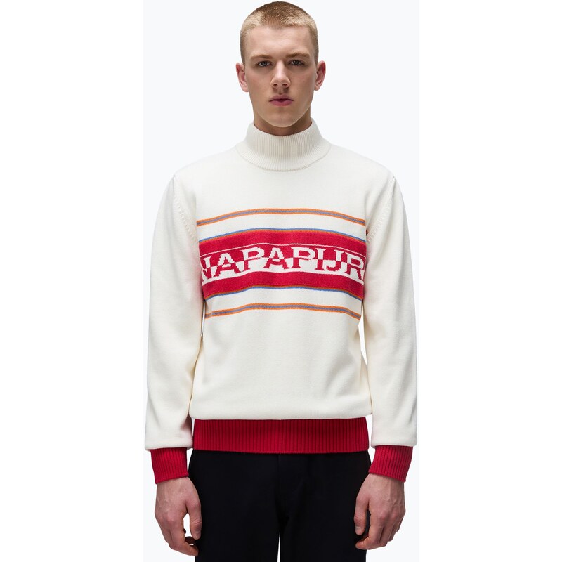 Pánský svetr Napapijri D-Sardona beige dimity