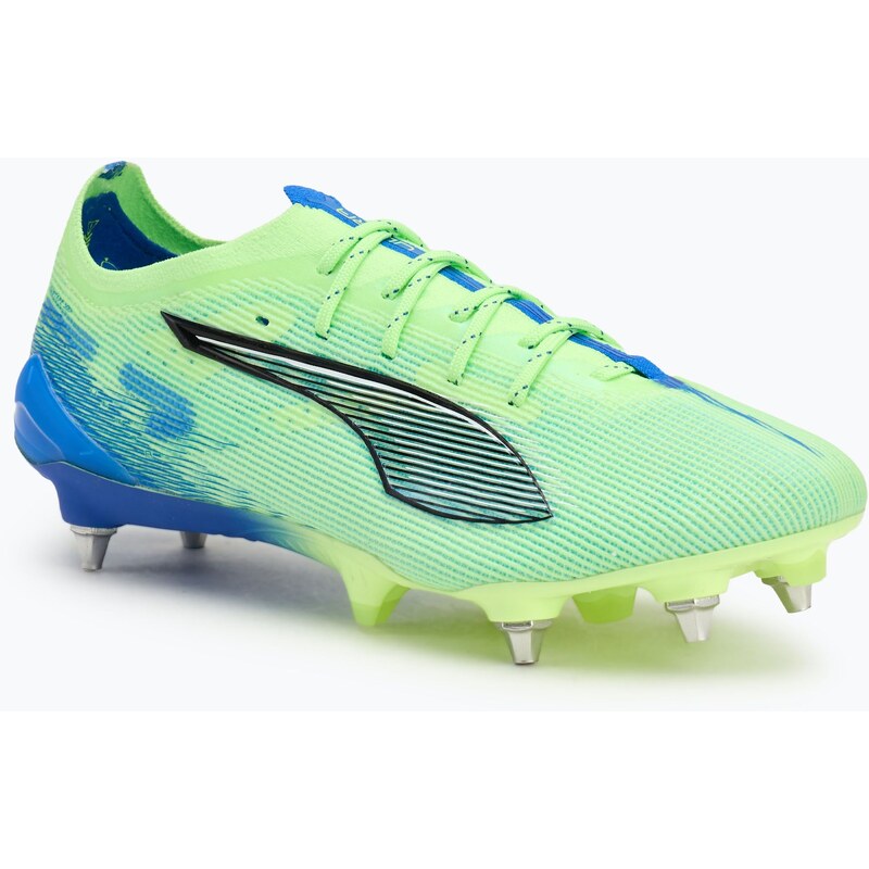 Kopačky PUMA Ultra 5 Ultimate MxSG fizzy apple/puma white