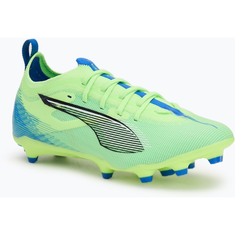 Dětské kopačky PUMA Ultra 5 Pro FG/AG Jr fizzy apple/puma white
