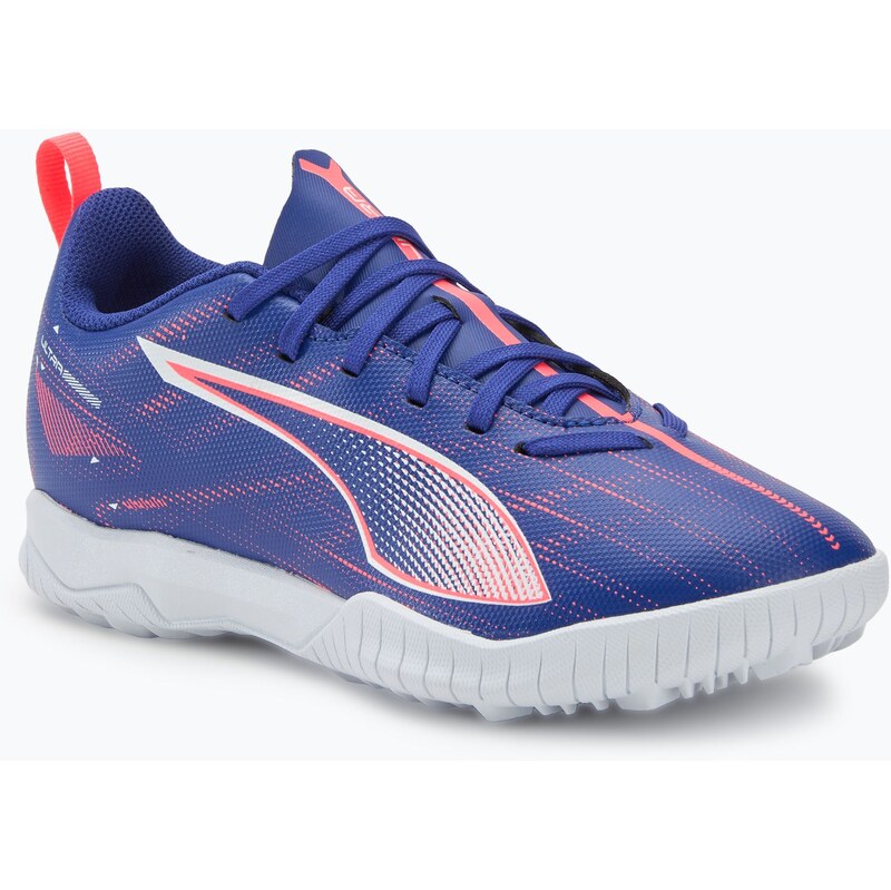 Dětské kopačky PUMA Ultra 5 Play TT Jr lapis lazuli/puma white