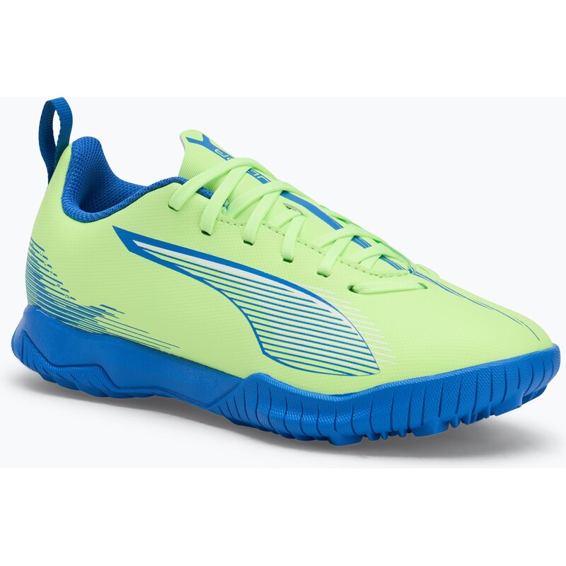 Dětské kopačky PUMA Ultra 5 Play TT Jr fizzy apple/puma white