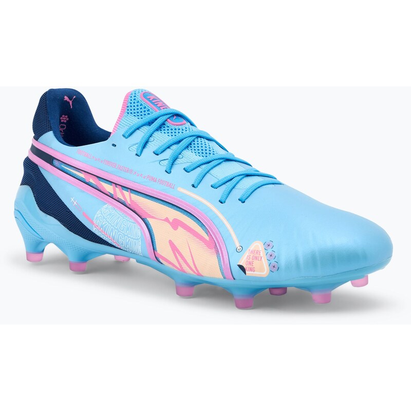 Kopačky PUMA King Ultimate Vol. Up FG/AG luminous blue