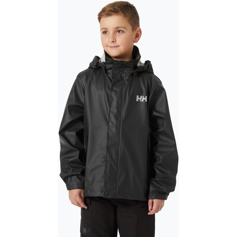 Dětská jachtařská bunda Helly Hansen Moss black