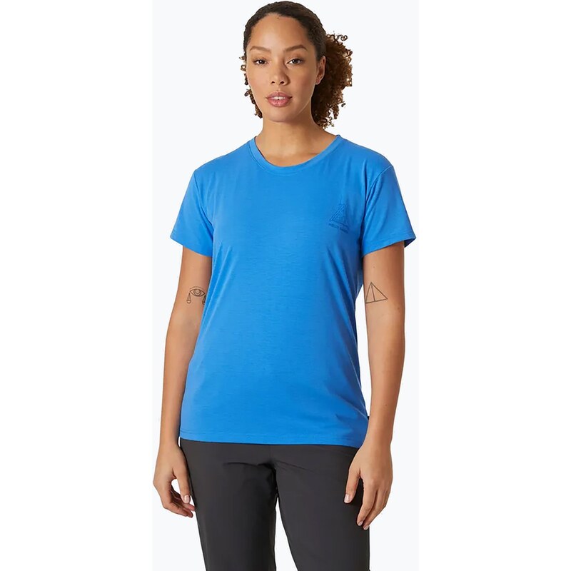 Dámské tričko Helly Hansen Skog Recycled Graphic ultra blue