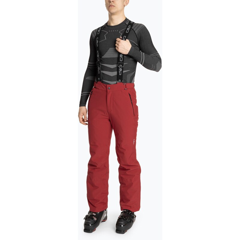 Pánské lyžařské kalhoty CMP 3W17397N chili